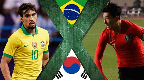 brasil vs coreia do sul ao vivo